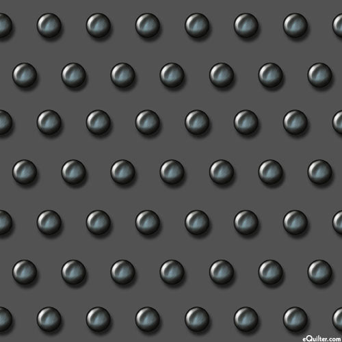 QT Fabrics Steampunk Express Severe Spheres Graphite Grey 1649-29069-KJ