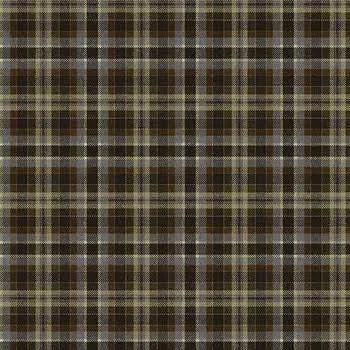 Benartex Turkey Time Plaid Smoke 13107