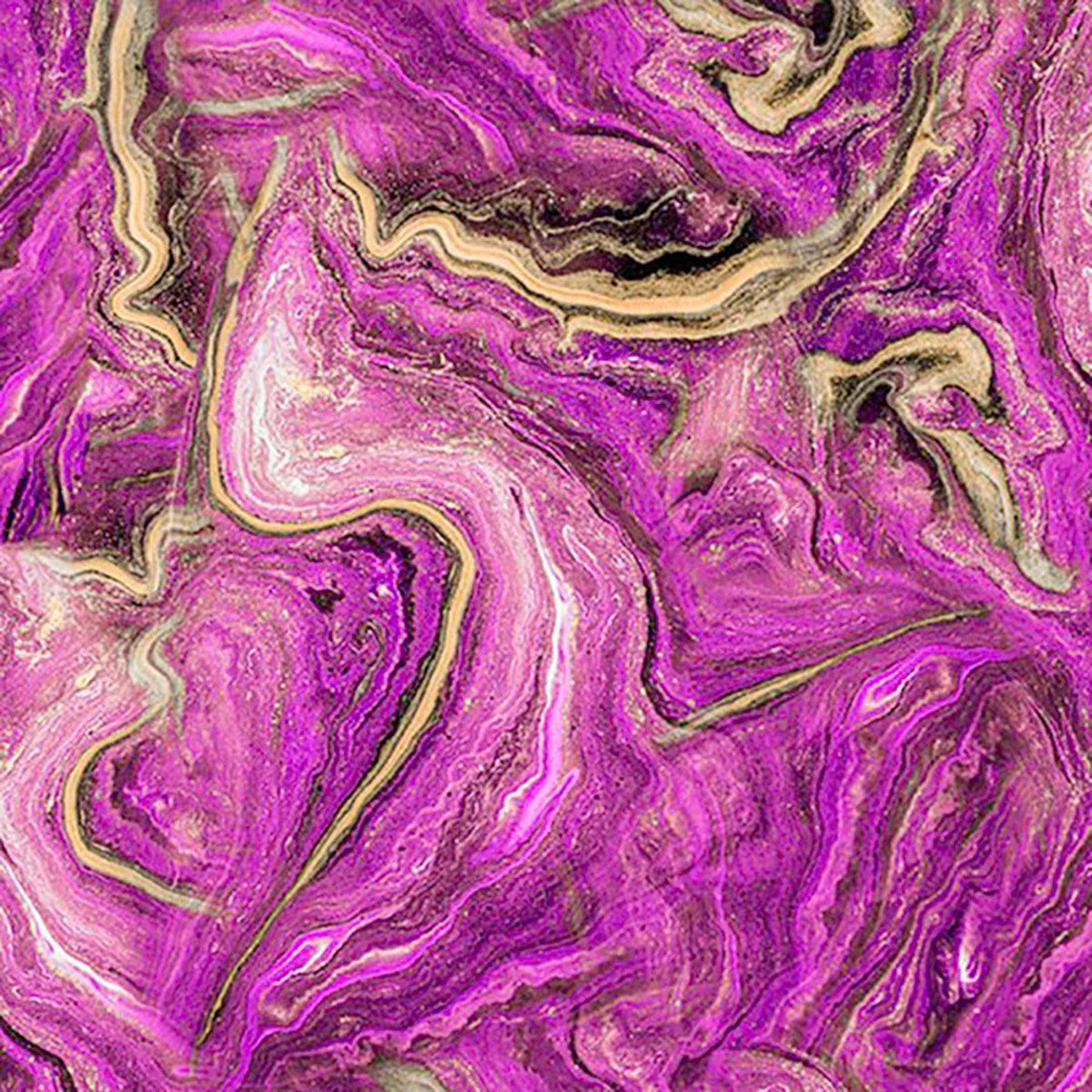Hoffman Geode + Ink Pink Marble