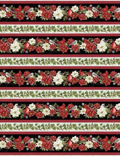 Wilmington Medley in Red Border Stripe 3023 39735 973