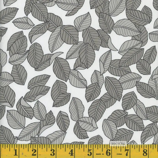 Mook Leaves 113085 White and Gray