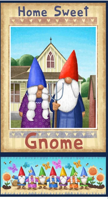 QT Fabrics Panel Home Sweet Gnome