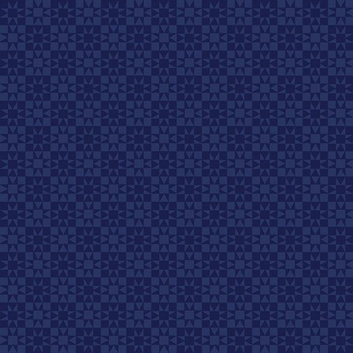 Benartex Shorelights Shore Squares Dark Blue 09441-56