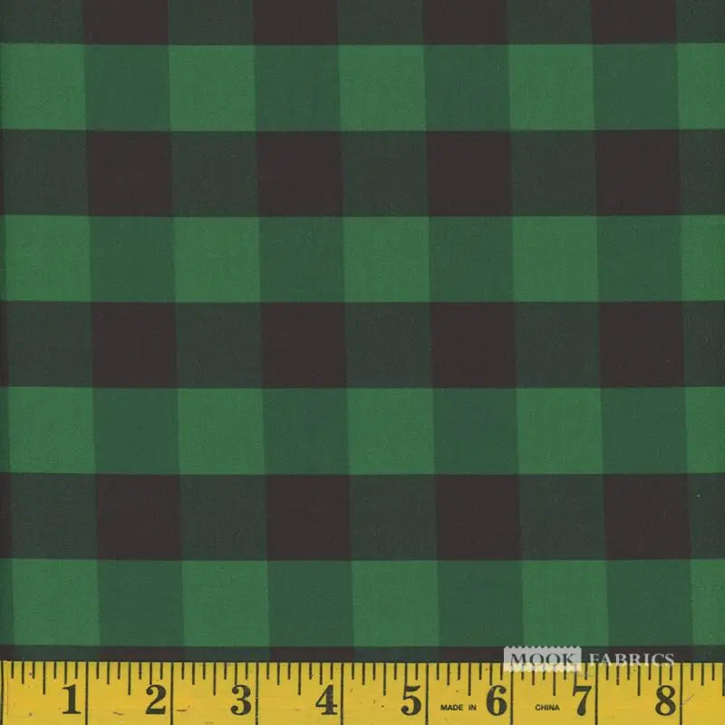 Mook Buffalo Plaid Green 112252