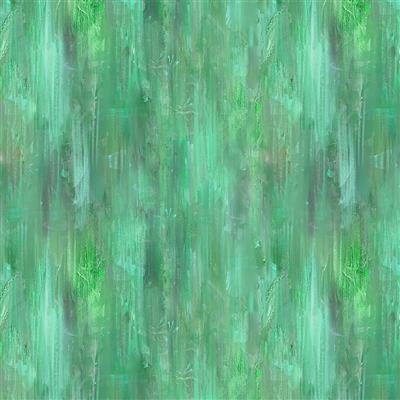 Clothworks Daydreams Painted Texture Dark Sky Emerald