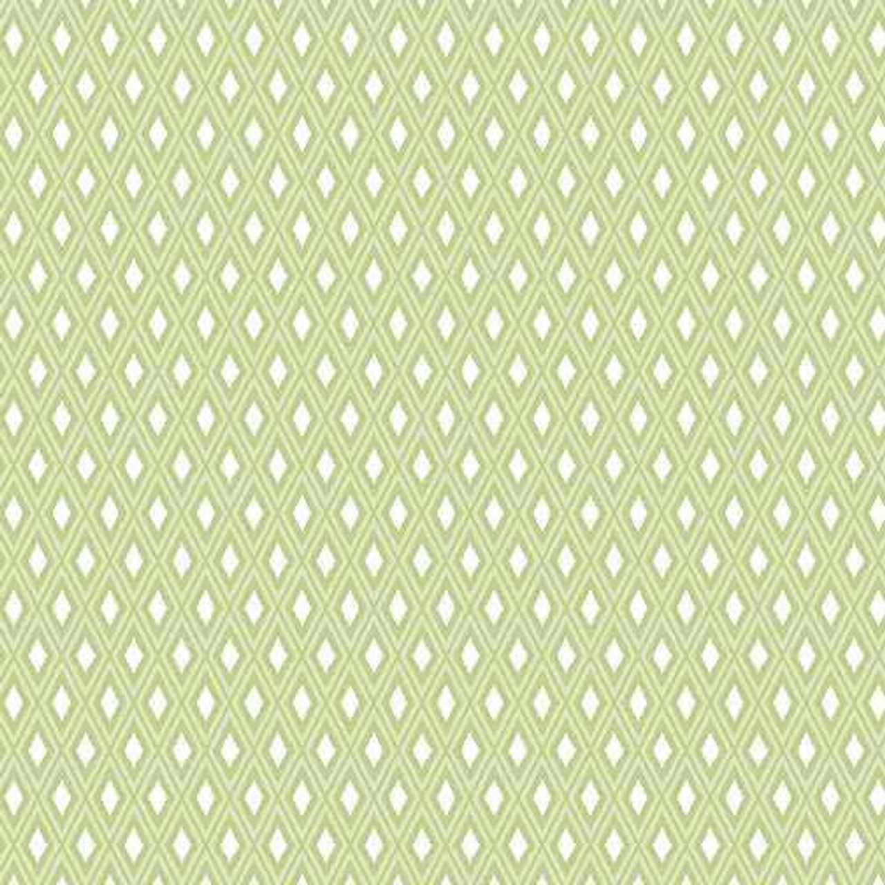 Benartex Adorable Alphabet Snuggle Diamond Leaf Green 10448-44