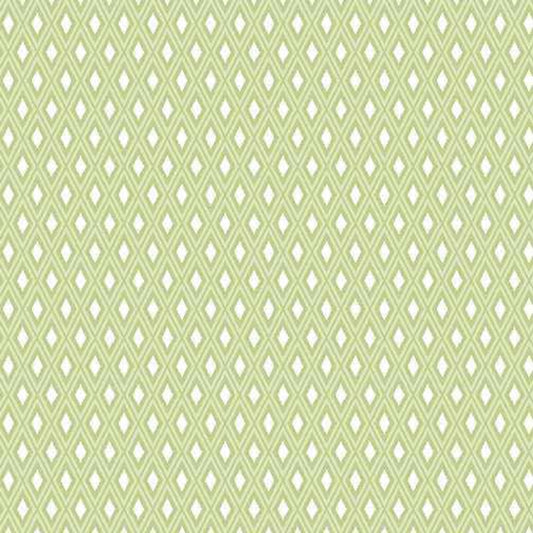 Benartex Adorable Alphabet Snuggle Diamond Leaf Green 10448-44