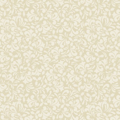 Benartex Nordic Noel Scroll Butter 12359-03