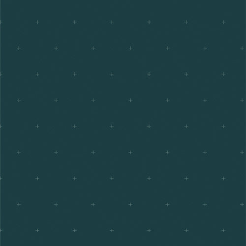 Art Gallery Fabrics Gloria Handstitched Teal GLR-44331