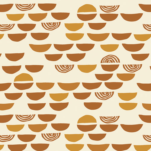 Art Gallery Fabrics Capsules Terra Kotta Unglazed Earthenware Yellow/Cream CAP-TK-1511