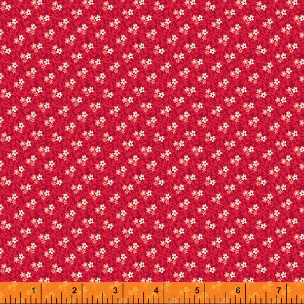 Windham Hudson Picked Daisies Red 52951-5