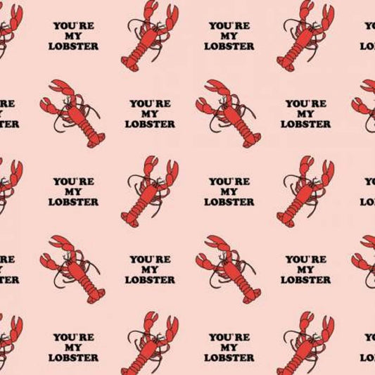 Camelot Fabrics Friends You're My Lobster Peach 23720264