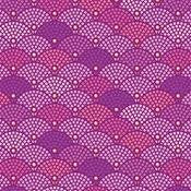 Benartex Frolic Stepping Stones Plum 13514-86