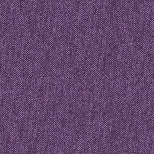 Benartex Winter Wool Tweed Look Plum 9618-64