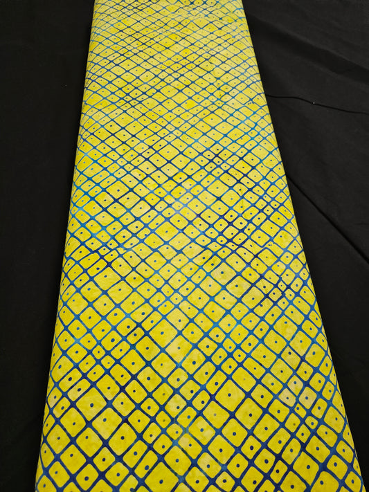 Anthology Fabrics Batik Pineapple Shibori Lime #858Q-4