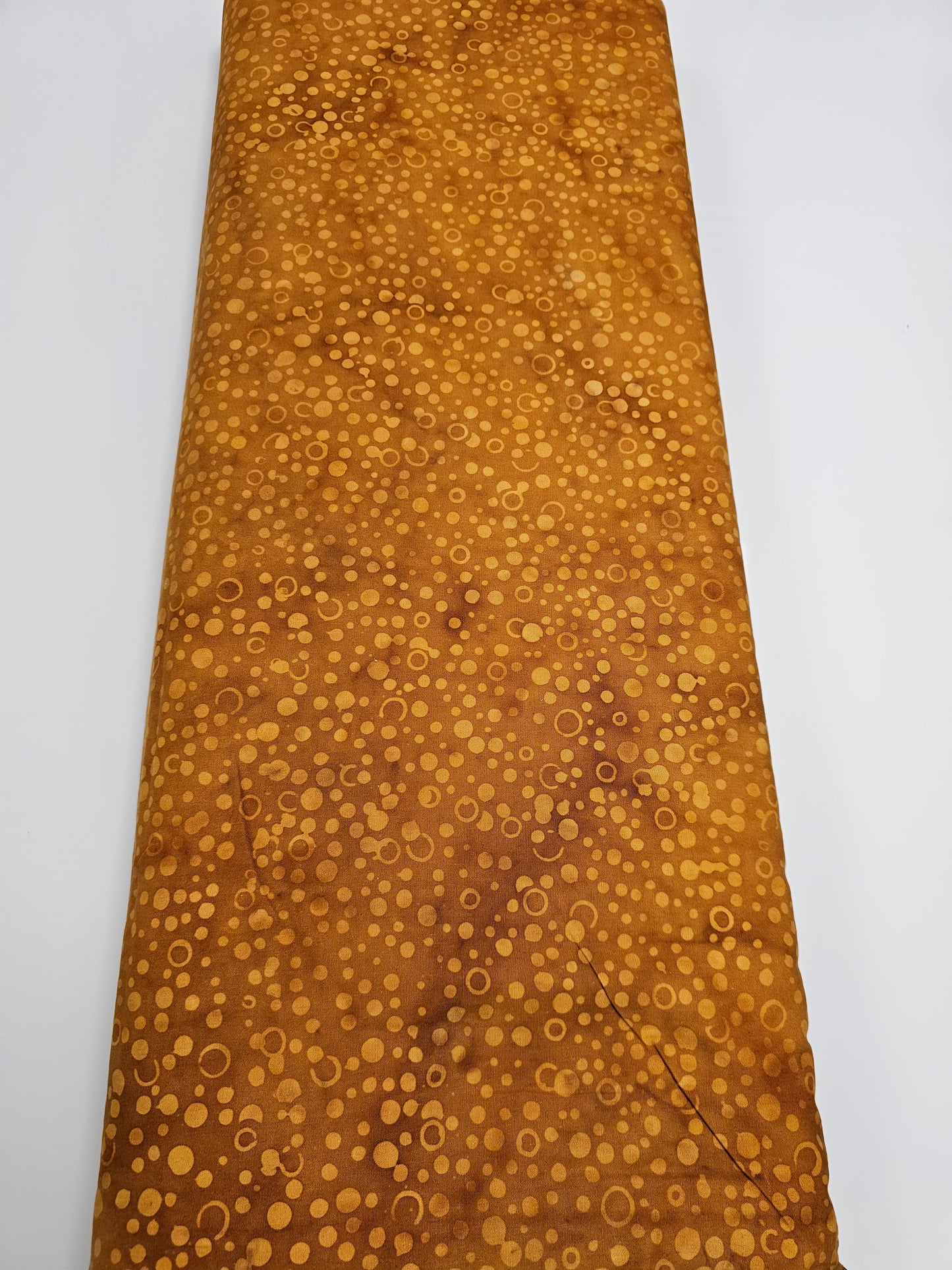 Island Batik Interurban Dots Circles Burnt Orange #122155255