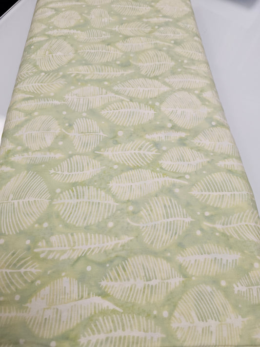 Island Batik Wondrous Leaves Mint #722101602