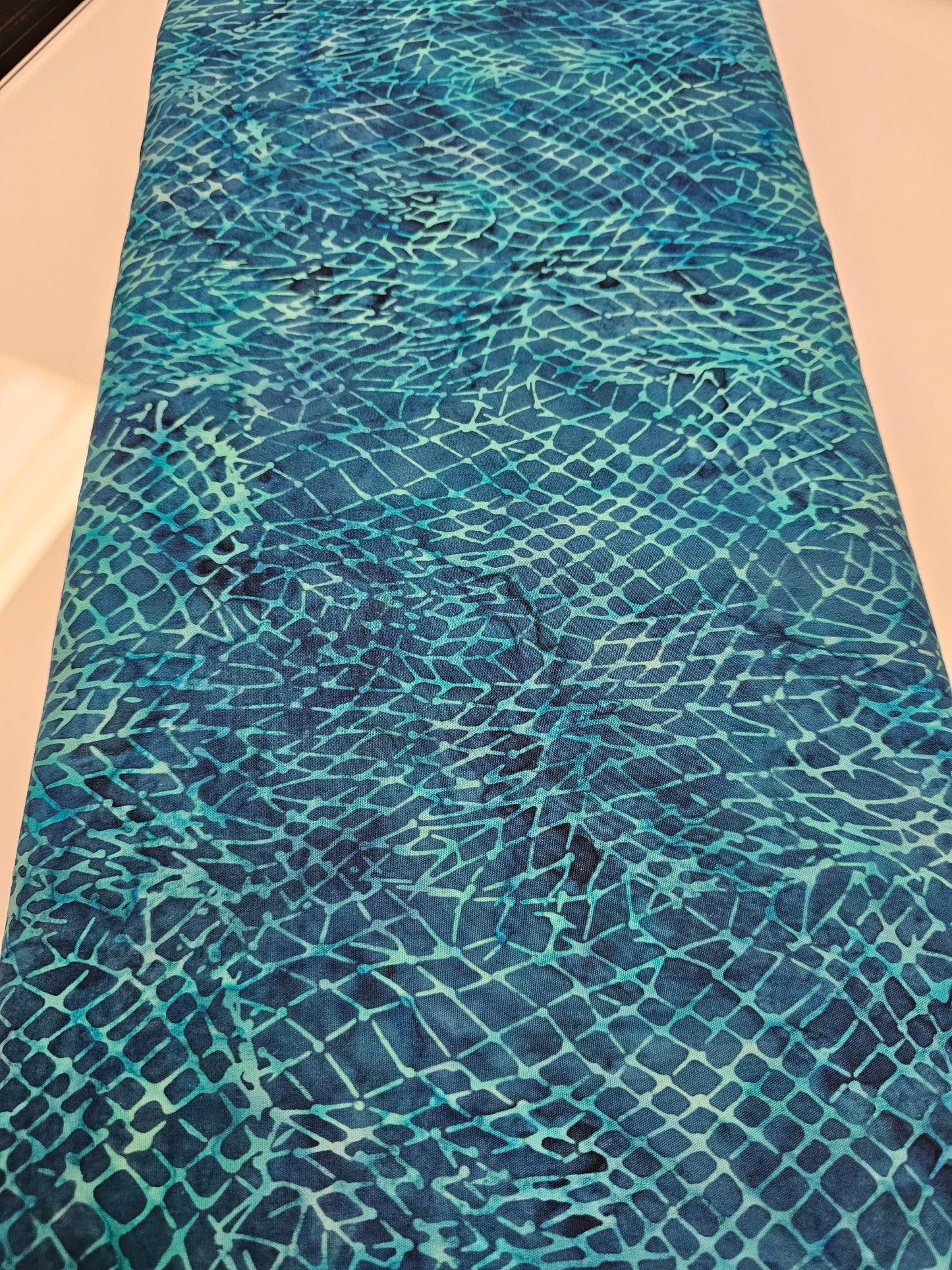 Island Batik Calm Lagoon Net Medium Lagoon #112124559