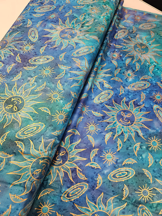 Indian Batik Odyssey Blue