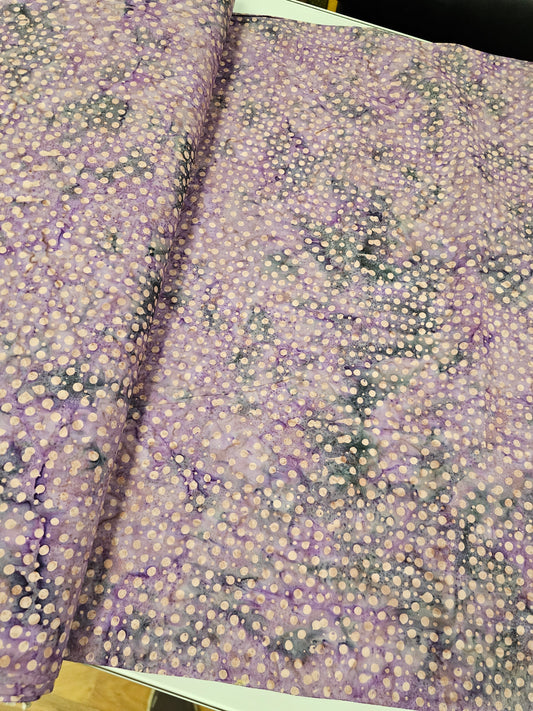 Batik Purple Dots