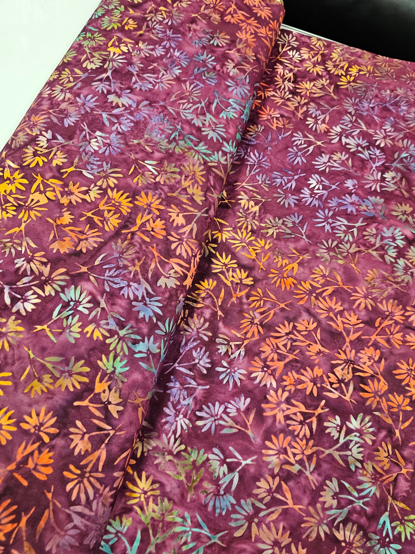 Batik Plum Flowers