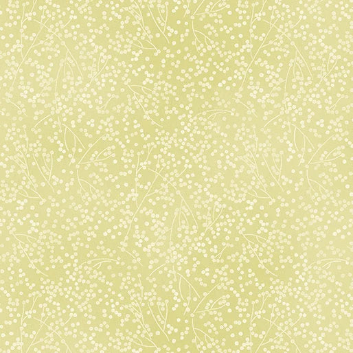 Benartex Butterfly Garden Pollen Light Lemon 02867-03