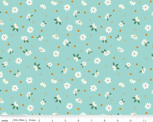 Riley Blake Daisy Fields Floral Scuba C12482