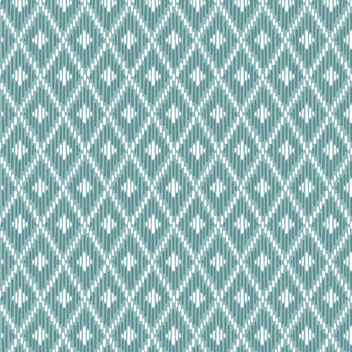 Benartex Hello Fall Autumn Ikat Teal