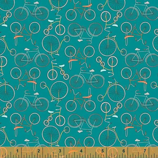 Windham Be My Neighbor Bicycles Teal 53162-9