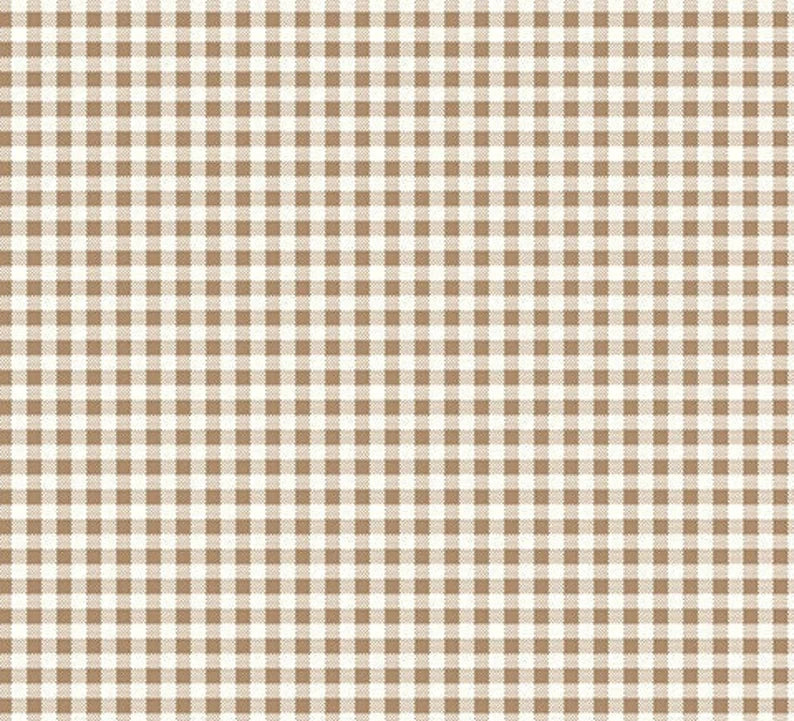 Riley Blake  Bee Ginghams C12559 Brown Sugar Plaid by Lori Holt