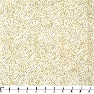 Benartex A Festive Medley Golden Pine Parchment 4745M-07