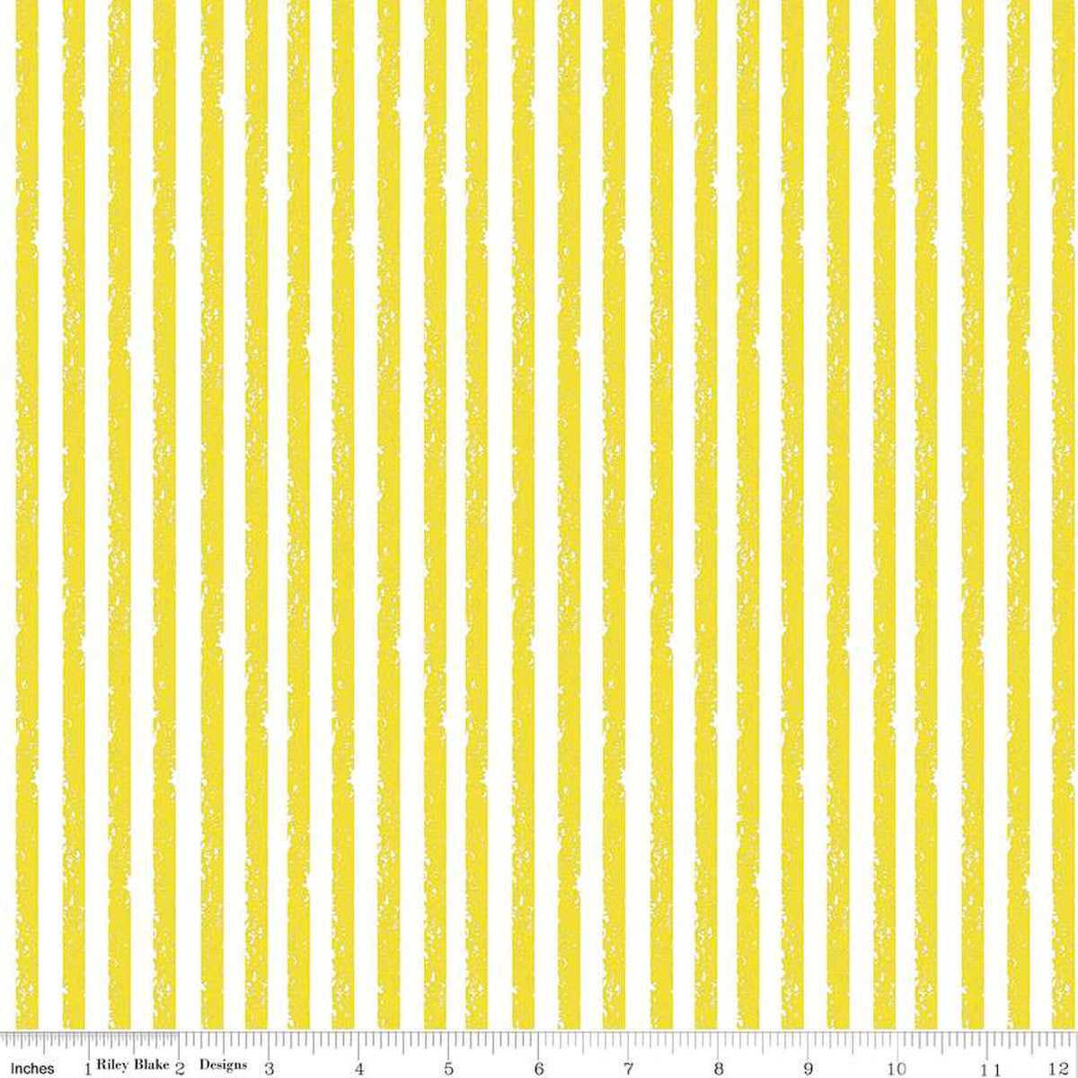 Riley Blake Designs Crayola Stripe in Color Little Lemon C685