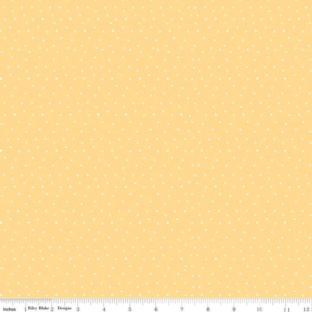 Riley Blake Sew Much Fun Sunshine Dots C12455