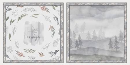 P&B Textiles Panel Ethereal Forest Courage Pillow 04604