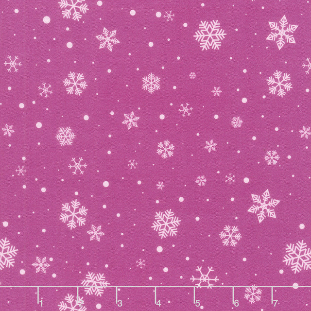 Suite B for Island Batik Quilted Christmas Snowflake Purple Pansy 922155455SB
