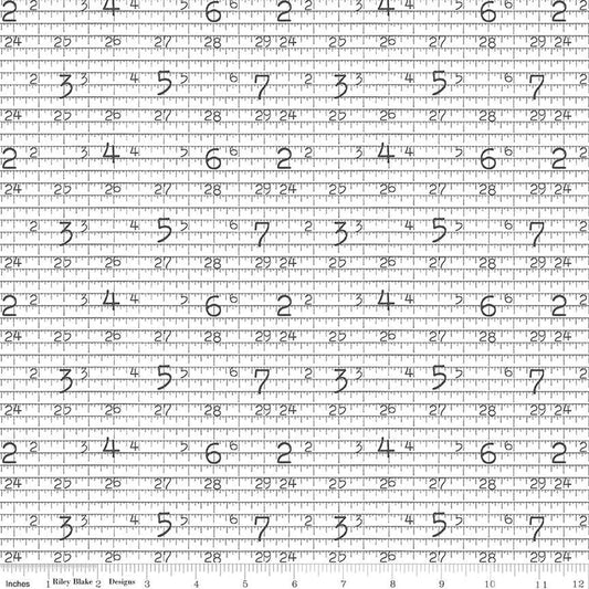 Riley Blake Hush Hush Measure Twice C11172