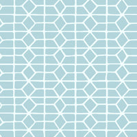 Figo (a division of Northcott) Hand Stitched Hexies Blue