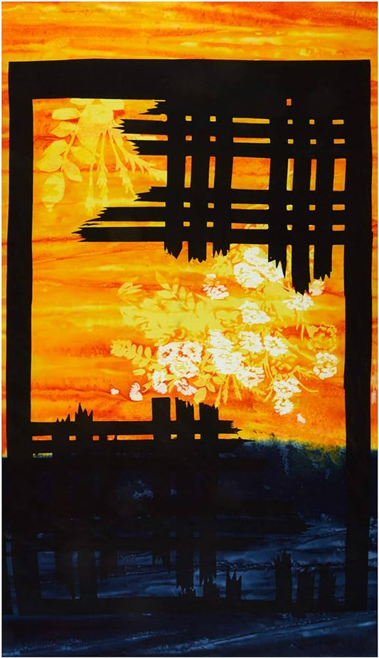 Banyan Batik Country Retreat Sunset 24" Panel