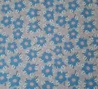P&B Textiles The Meadow Lane Packed Flowers Silver and Gray 03176-S
