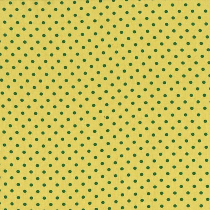 Michael Miller Fabrics Petit Point Citron