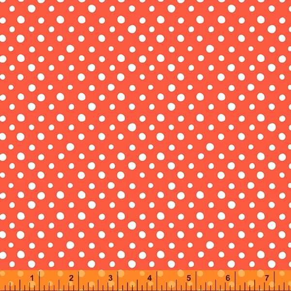 Windham Bathing Beauties Polka Dot Red 53107-6