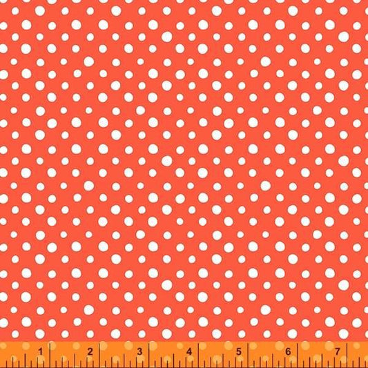 Windham Bathing Beauties Polka Dot Red 53107-6