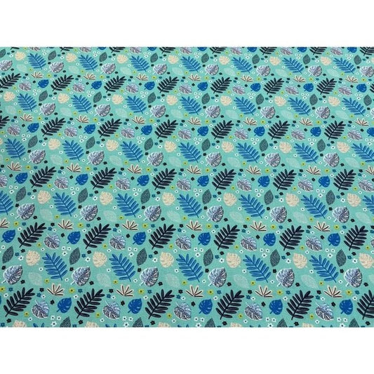 Camelot Fabrics Tropical Toss Aqua