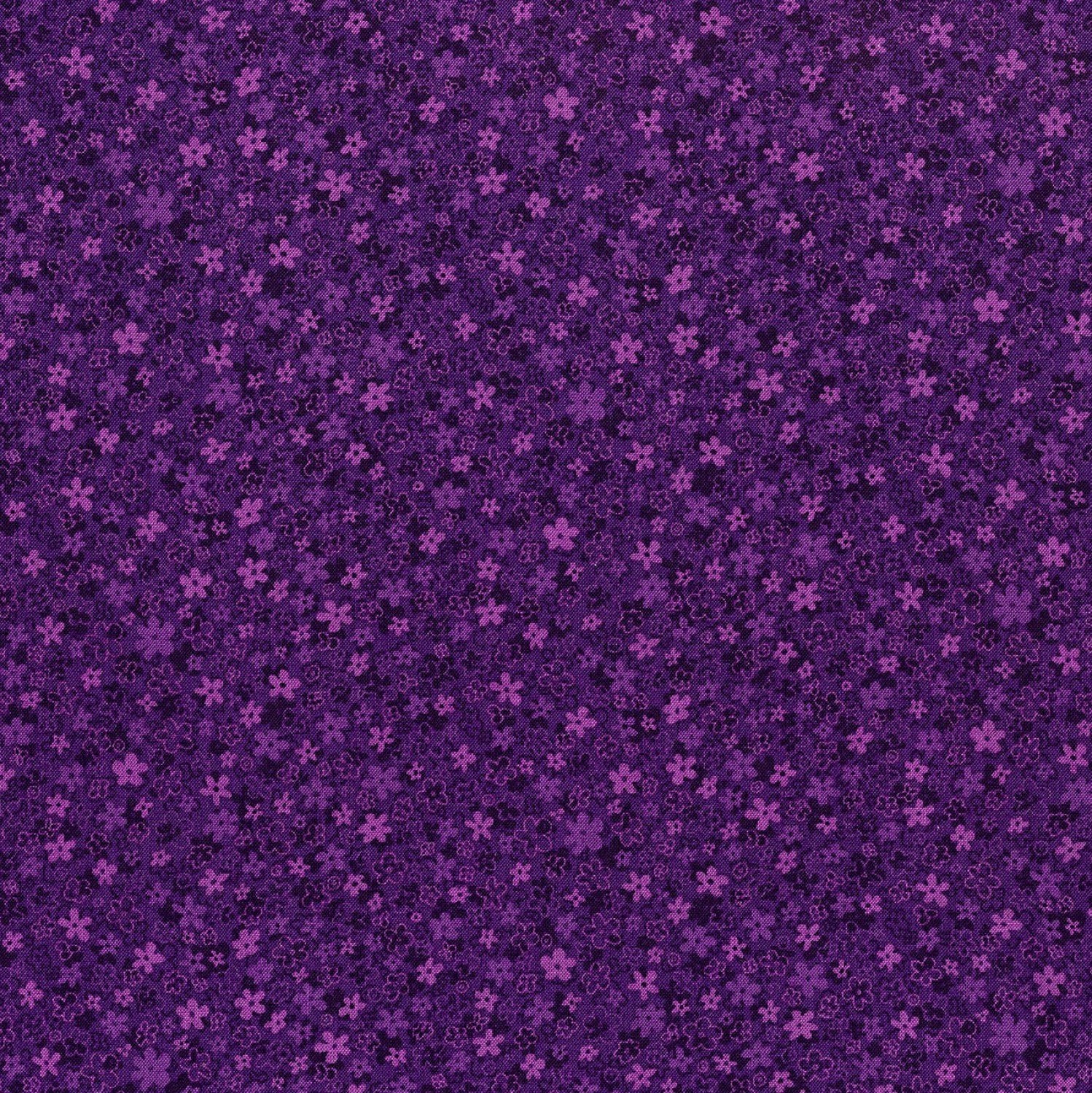 RJR Fabrics Hopscotch First Flowers Grape 3220-005 – Fabric 4 Fun LLC