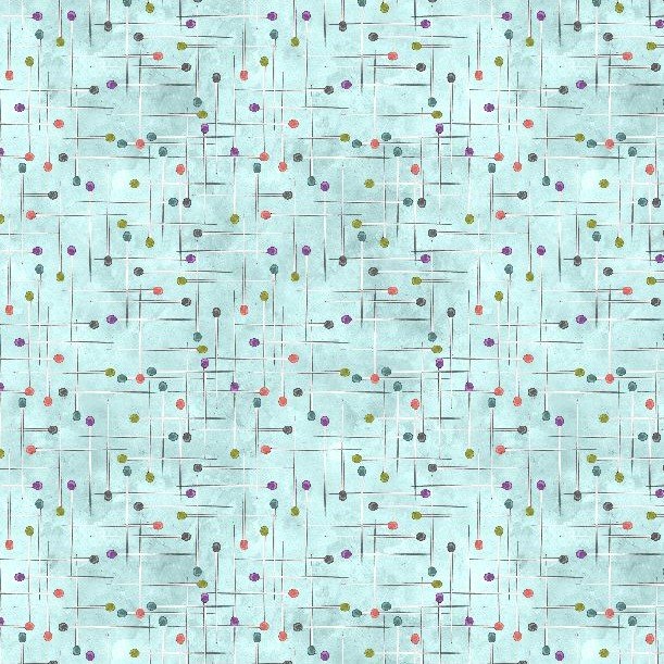 Wilmington Sew Be It Pins Teal 32096-494