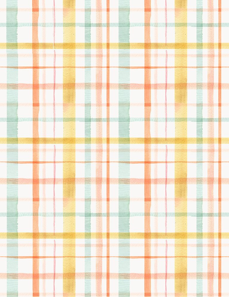 Dear Stella White Easter Plaid Hop To It DCJ2055