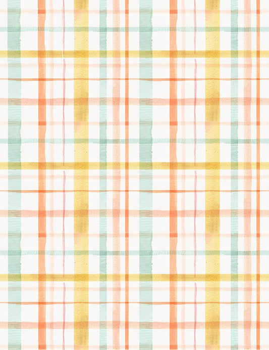 Dear Stella White Easter Plaid Hop To It DCJ2055