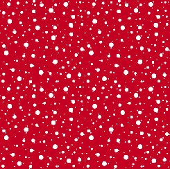 QT Fabrics Steampunk Christmas Dots Red