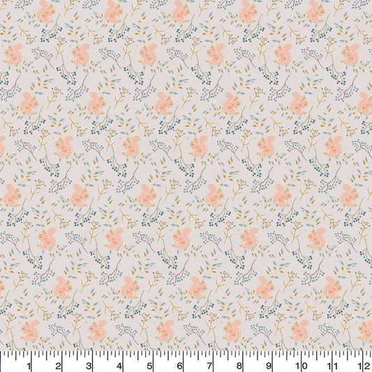 $5/yard  $35/Bolt Squirrel Cream