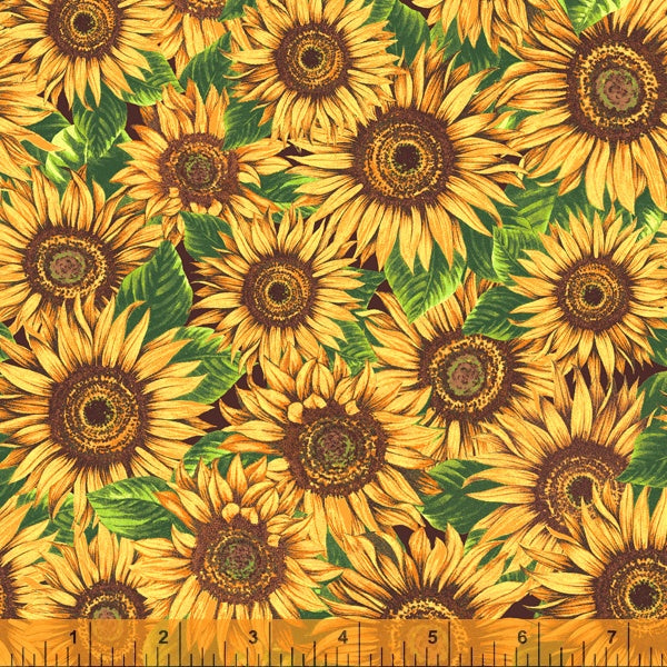 Windham One of a Kind Sunflowers  Golden 52522D-2